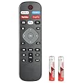 URMT26RST004 Voice Remote Control Compatible with Philips Android Smart TV 65PFL5504/F7 65PFL5604/F7 65PFL5704/F7 Replacement Controller with Netflix YouTube and Google Play Buttons with Batteries