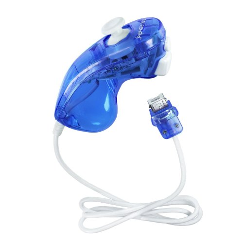 PDP Manette Nunchuk Wii   Light chuck bleue [Importación francesa]