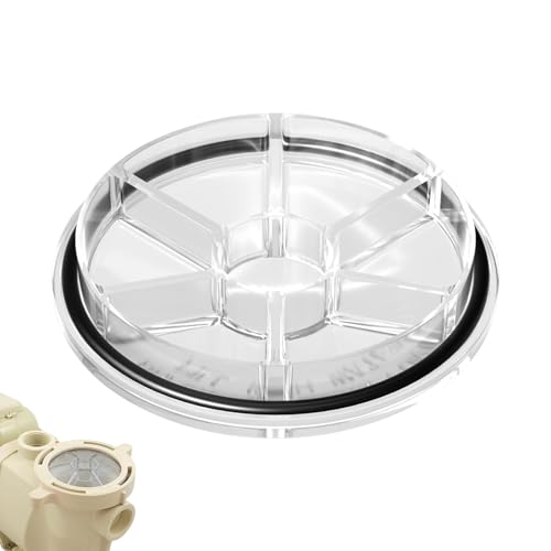 GZWY Tapa de bomba de repuesto con junta tórica, repuesto para piscina 357151 para cubierta transparente de la bomba de piscina VS 3050 SVRS, accesorios de piscina, tapa de bomba transparente, bomba