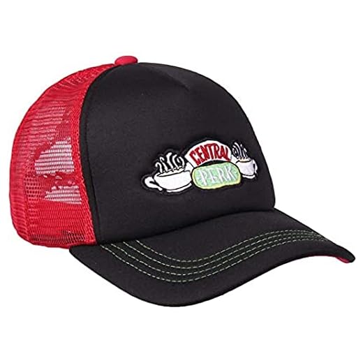 CERDÁ LIFE'S LITTLE MOMENTS Gorra Trucker Friends con Licencia Warner Bros, Multicolor, Talla única Unisex Adulto