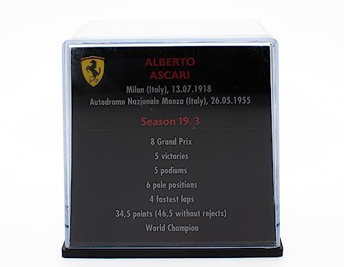 OPO 10 - Formula 1 Helmet Compatible with Ferrari F1: Alberto Ascari 1953-1/5 Scale - CAS16, red - Image 2