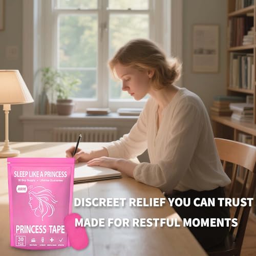 joxipe (30 pieces) Comfortable patch, lavender scent, skin-friendly and breathable patch, firmly and painlessly removed, suitable for night use (pink)