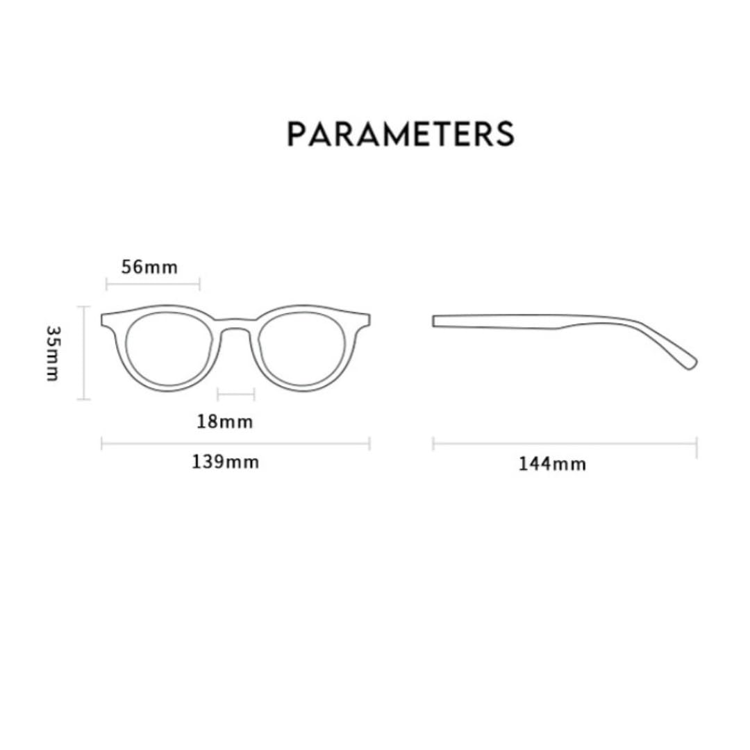 Occhiali da sole in acetato con protezione UV400