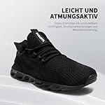 Herren Laufschuhe Sneakers Schuhe Sportschuhe Turnschuhe Straßenlaufschuhe Joggen Tennis Walkingschuhe Slip on Wandern Leichte Atmungsaktive Freizeit Lauftraining Gym Sport – Bild 3