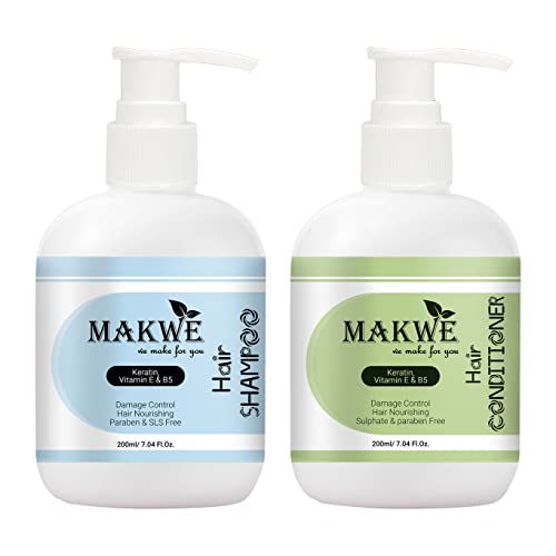 MAKWE Skin Science Vit.E & B5 Hair Care Ultimate 2 Kit (Shampoo + Hair Conditioner)