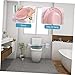 PLAFOPE Sitz Bath for Postpartum Care Durable Wash Basin for Women Easy to Store for Postoperative Hygiene Supports Different Body Types Wall-mountable Design