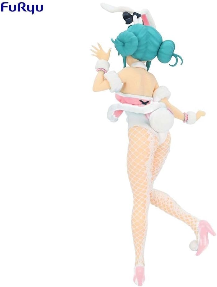 Furyu - BiCute Bunnies - Hatsune Miku White Rabbit Figure (Baby Pink Version)