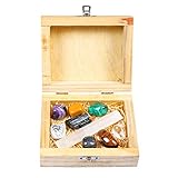 Healing Premium Grade Crystals and Healing Stones for Protection – Obsidian, Yellow Aventurine, Mala