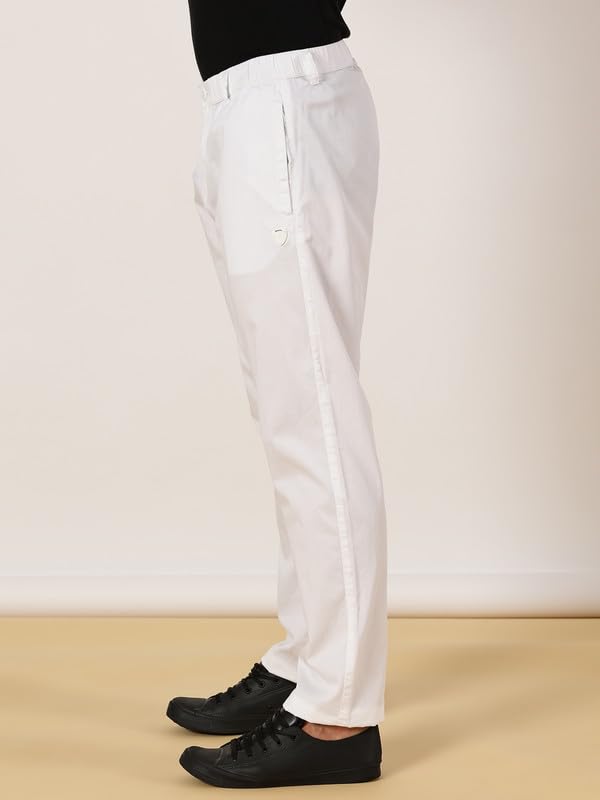Image of BEEVEE Solid Lounge Wear Bottoms for Men