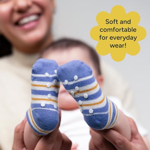 Image of NINTARABABY Anti-Slip Socks for Baby Boys & Girls