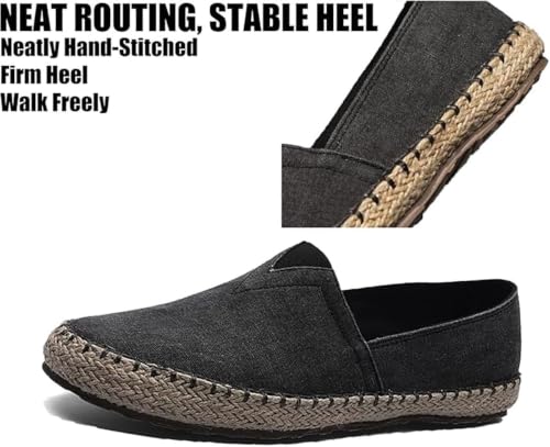 Image of Men's Canvas Slip On Espadrille Loafer