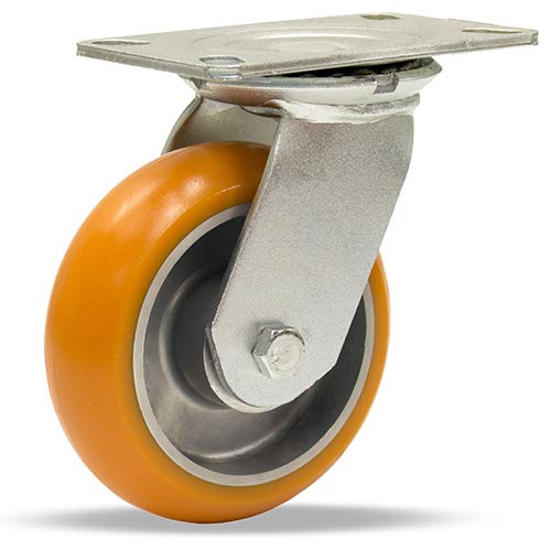 6" Hamilton (S-MS-62EMB) Medium Service Swivel Caster Ergo-Tech Wheel