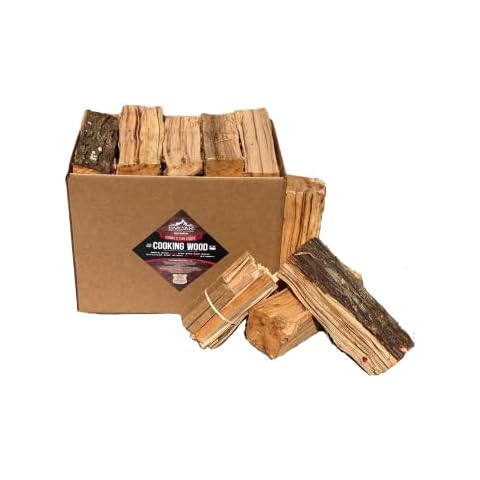 Smoak Firewood 12inch Length Premium Cooking Wood & Firewood Logs - Used for Grills, Smokers, Pizza ovens, firepits or fireplaces - USDA Certified Kiln Dried (White Oak - 12in pieces (45-50lbs)) Cover