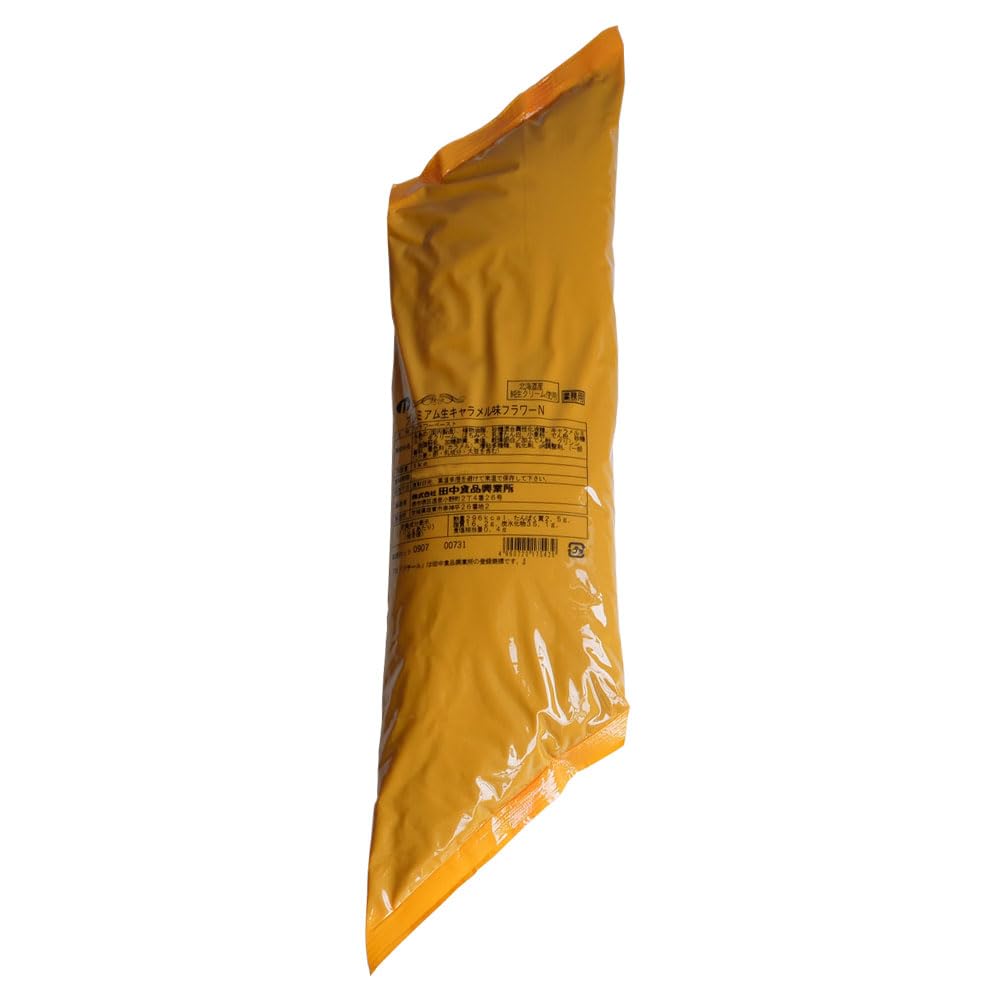 Amazon | クリーム プレミアム生キャラメル味フラワーN 田中食品 1kg 