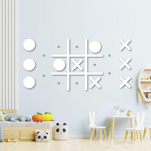 Magnetic Tic Tac Toe juego magnético de pared miniatura 1