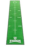 Thorza Golf Putting Mat for Indoor Practice (Green) - Helps Improve Putt Accuracy - Indoor Golf Mat - Golf Putting Green Indoor , Golf Practice Mat , Office Putting Green , Golf Putting Mat Indoor
