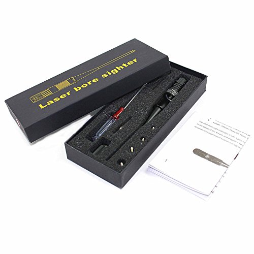 Jahyshow For Bushnell Laser Boresighter Bore Sighter Kit .22 To .50 Caliber Red Dot Laser Boresighter .22-.50 Sight #TOP1