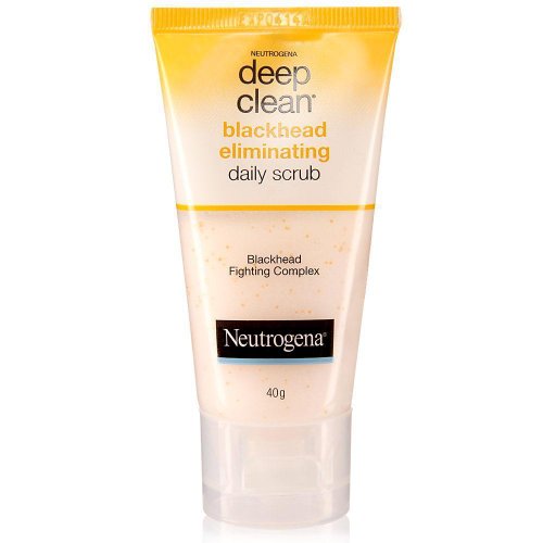 Neutrogena Deep Clean Blackhead Eliminating Daily Scrub Salicylic Acid 40 G. From Thailand