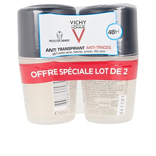 Homme Deo Roll-On Antitranspirante 48H Lote 2 Pz