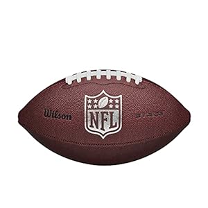 WILSON NFL Stride Football – Brown, Official Size
