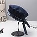 Besforta Navy Sailor Hat Stylish Navy Beret Cap with Bow-Knot Lolita JK Costume Accessory