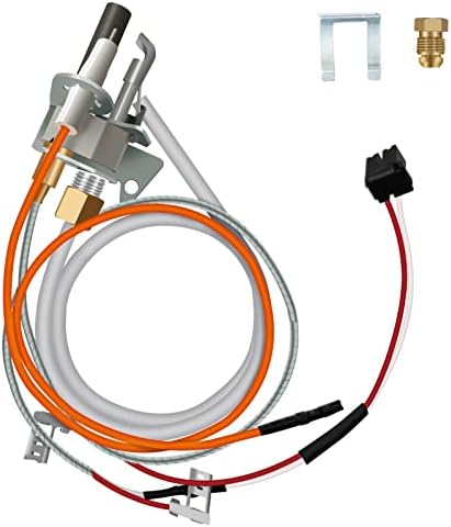 Upgraded 100112330 Natural Gas Pilot Assembly Replacement Kit for 300,301 Series Water Heater,Compatible with Reliance,Whirlpool,A.O.Smith,Kenmore,State,American Water Heaters,9007876 9007877