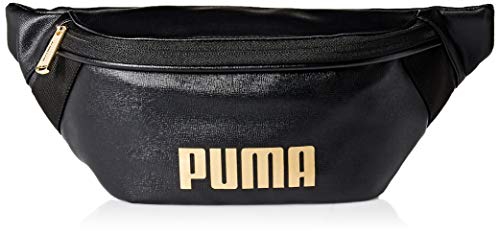 PUMA Women's Royale PU Hip Sack, black/Gold, One Size