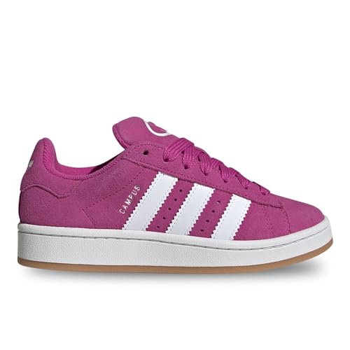 Image of adidas Campus 00S J Undefined's 3-Stripes 60S Retro Contrast Trainers (Pink White, US 6)