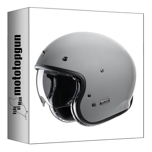 Casque jet HJC V31 gris XL idéal pour vos trajets quotidiens