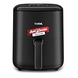 Tefal Easy Fry Max Air Fryer, 5 L Capacity, 6 portions, Healthy frying, Saves Time and Energy, Digital Control Panel, 10 Auto Cooking Programs, Black - EY245840