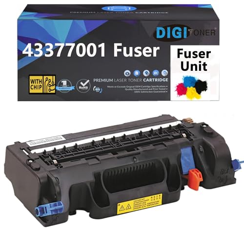 DIGITONER 43377001 Fuser Unit Replacement for Okidata 43377001 Fuser Unit Compatible with C3400 C3450 C3530 C3600 MC360 Printers(1-Pack,)