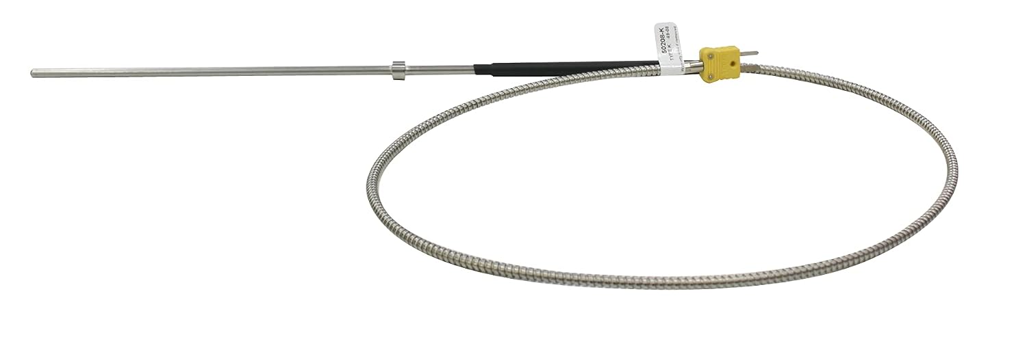 Cooper-Atkins 50208-K Fry Vat Thermocouple Probe, Type K, -40°F to 400°F Temperature Range