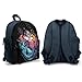 Watercolor Posei-Don Cute Backpack Small Daily Daypack Travel Shoulder Bag with Adjustable Strap Graphic Print