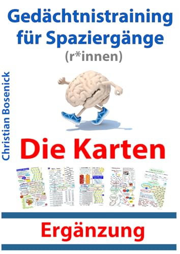 Gedächtnistraining für Spaziergänge (r*innen) – Die Karten - Ergänzung: Alle Karten doppelt - zum Heraustrennen. Alle Karten einfach - für Sessel und Sofa