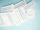 10PCS Kunststoff Rechteck Mikroskop Glas Halter Slide Box für 5 Folien