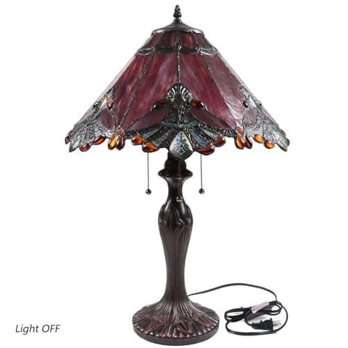 Lampe de table baroque Tiffany pour sublimer l'éclairage de votre bureau - 3