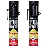 2er Set TW1000 Tierabwehrspray Pfefferspray Abwehrspray Nebel 20 ml