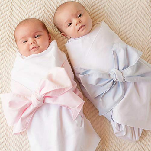 Thenopev Newborn Photography Props Swaddle Newborn Wraps for Baby Boys Girls Infant Baby Photo Props Shoot Blanket Blue by Thenopev - Image 2