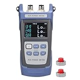 Duogalia PON Optical Power Meter with SC/FC UPC Connector, Fiber Optic Test Equipment for PON Network