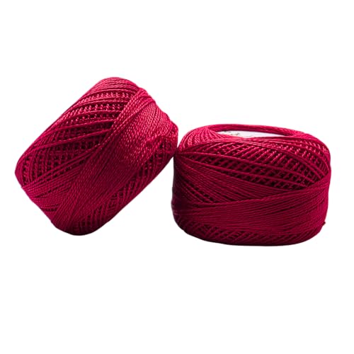 Image of Anchor Knitting Pearl Cotton Fast Colour Thread Yarn - Mercer Pearl Cotton 10gm Yarn (Thickness 1 mm) (Pack of 1 (047)
