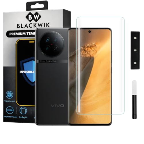 Image of Blackwik UV Curved Tempered Glass for Vivo X90 / Vivo X90 Pro | 1-Pack