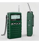 Tragbares DAB Radio Akku Mini Radio DAB+ UKW Küchenradio mit Signalanzeige Kofferradio mit Lautsp...