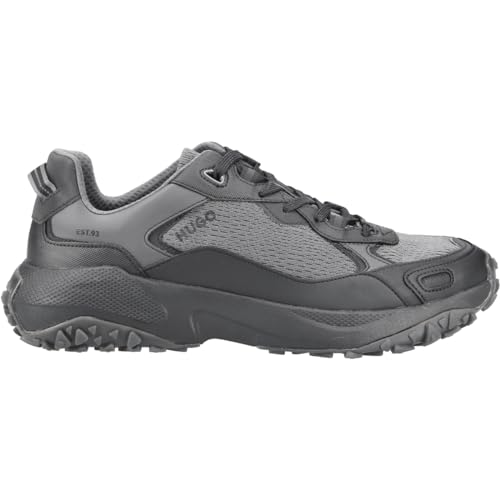 HUGO Sneaker GO1ST_RFME, suède, zwart EU 37, zwart, 37 EU