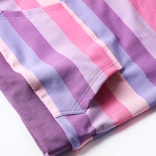 Image of weLaken Unicorn Sweatshirts for Girls Thick Cotton Pullover Tops Fall Winter Children Girls Clothing