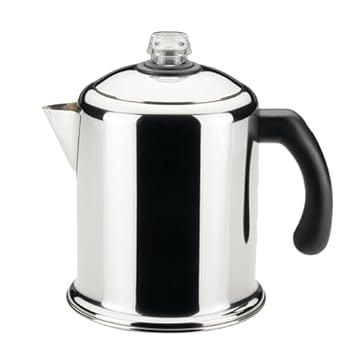 camp stove coffee percolator
