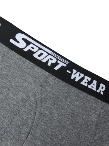 Mens Boxer Briefs Cotton Underwear Short Leg Comfy Breathable Sport Short Leg Boxer Briefs 10PCS4