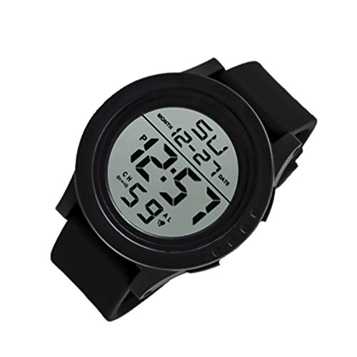 NICERIO Relógio Digital Esportivo – Relógio Masculino Multifunções Impermeável Luxuoso para Uso Exte