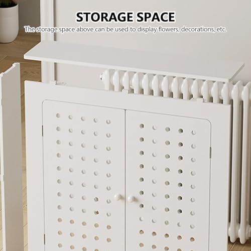 Cache-radiateur avec 2 portes pour une décoration de la maison cocooning