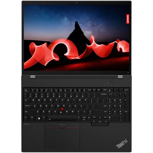 Image of Lenovo ThinkPad T16 Gen 2 21HH001FUS 16 inch Notebook - WUXGA - 1920 x 1200 - Intel Core i5 13th Gen i5-1335U Deca-core (10 Core) - 16 GB Total RAM - 16 GB On-Board Memory - 256 GB SSD - Thunder Black