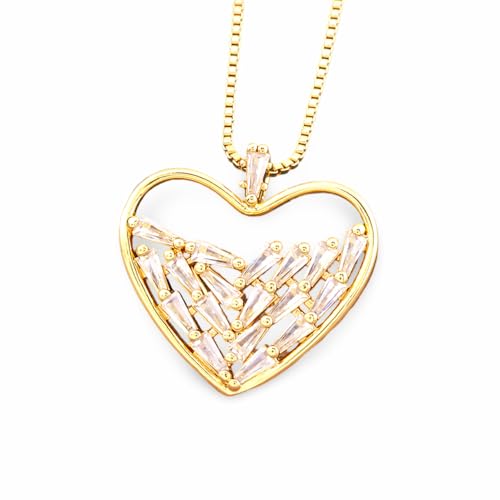Pendentif cristal cœur brillant : le bijou idéal pour illuminer vos tenues